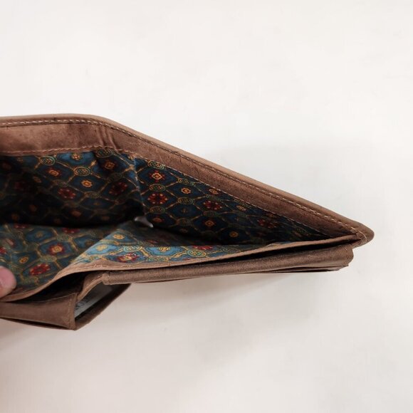 JBG International Leather Wallet Folding Brown New - Picture 5 of 10